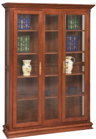 Double Door Picture Frame Deluxe Bookcase #AM-3310