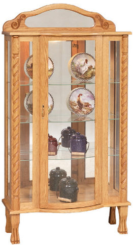 Tri-Front Curio, Heirloom Collection #AM-2007