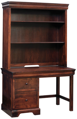 Desk with Hutch, Louis Phillipe Collection #AM225-0224, #AM225-0227