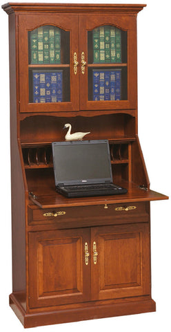 Deluxe 30" Secretary Desk With Doors #AM-3001