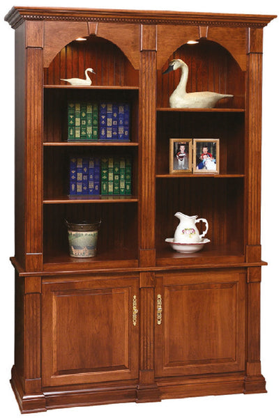 Twin Crescent Moon Bookcase #AM-3234