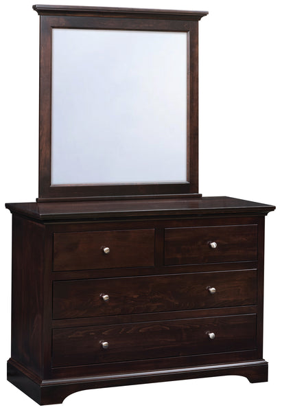 Single Dresser with Mirror, Contemporary Collection #AM374-0001, #AM374-0032